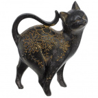 Фигурка декоративная "Кошка", L12,5 W5,5 H16 см