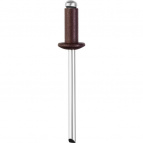 Алюминиевые заклепки Color-FIX, 4.0 х 10 мм, RAL 8017 шоколадно-коричневый, 50 шт., STAYER Professional
