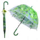 Зонт "Листья" (полуавтомат)  D80см.