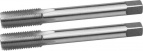 Метчики ЗУБР "ПРОФЕССИОНАЛ" машинно-ручные, комплектные для нарезания метрической резьбы с мелким шагом, М10 x 1,0, 2шт