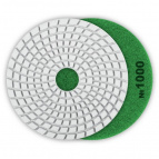 ЗУБР 125мм №1000 алмазный гибкий шлифовальный круг (Черепашка) для мокрого шлифования