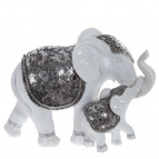Фигурка декоративная "Слоны", L22 W10 H16 см