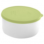 Контейнер для продуктов "Verona" круглый 1,0л с гибкой крышкой (светло-зеленый)