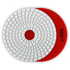 ЗУБР 100мм №400 алмазный гибкий шлифовальный круг (Черепашка) для мокрого шлифования