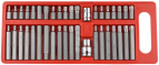 Набор ЗУБР биты "ЭКСПЕРТ" специальные в металлическом боксе, HEX, TORX, SPLINE, 40 предметов