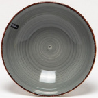 АЭРОГРАФ СВЕТЛЫЙ ГРАФИТ, тарелка глубокая 180мм, упаковка - гофрокороб