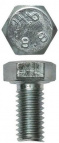 Болт KRAFTOOL с шестигранной головкой, DIN 933, класс прочности 8.8, оцинкованный, M12x45мм, 50шт
