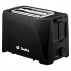 Тостер  DELTA DL-6900  черный: 700 Вт.6- позиционный таймер