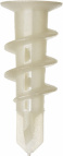 Дюбель нейлоновый, тип "Дрива" со сверлом, для гипсокартона, 33 мм, 100 шт, ЗУБР Мастер 4-301265