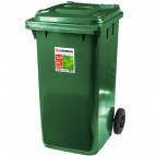 GRINDA МК-240  мусорный контейнер с колёсами, 240 л