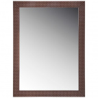 Зеркало В Раме Шоколадное Серебро (60*80 51*71)