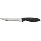BE-2268F Разделочный нож  из нерж стали  6" 15,24 см,"Carbon", черный гранит(120/12)