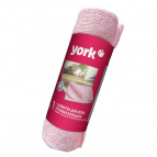Салфетка для пола хлопковая розовая в рулоне YORK 220г/м2 (60х75 см)