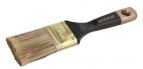 Кисть плоская STAYER "AQUA-KANEKARON", искусственная щетина, деревянная ручка, 100мм