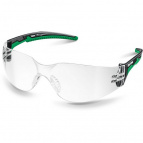 KRAFTOOL PULSAR прозрачные, увеличенная линза устойчивая к запотеванию, открытого типа, панорамные, защитные очки (110460)