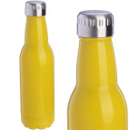 77020-5 Термобутылка 500мл. Drink, желтая (х20)