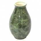 ваза декоративная ПОЛЕВАЯ (1 СОРТ, Зеленый) h-19 см; d-11 см