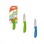 Нож кухонный для овощей, общ.дл.18 см, дл.лезв.9 см. 