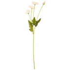 Цветок Искусственный "Мак Кремовый" 60 См