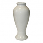 ваза декоративная НЕЖНОСТЬ (1 СОРТ, Белый) h-33 см; d-14 см
