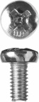 Винт DIN 7985, M4 x 8 мм, 5 кг, кл. пр. 4.8, оцинкованный, ЗУБР