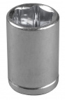 Торцовая головка ЗУБР "МАСТЕР" (1/2"), Cr-V, SUPER LOCK, хроматированное покрытие, 17 мм