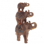 Фигурка декоративная "Слоны", L21 W9 H31 см