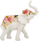 Статуэтка "слон" 34*14*35 см. коллекция "flower fantasy"