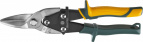KRAFTOOL Ножницы по металлу Alligator, прямые, Cr-Mo, 260 мм