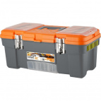 Ящик для инструментов Blocker Expert 20" с металлическими замками черный/оранжевый