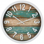 Часы Настенные Кварцевые "Wood" Диаметр=35 См. Диаметр Циферблата=31 См.