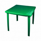 Стол 800х800х740мм квадратный (зеленый)