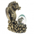 Фигурка декоративная в стекл.шаре "Дракон", D 7 см, L15,5 W16 H22 см