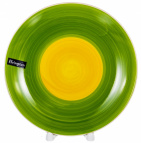 АЭРОГРАФ ЗЕЛЕНЫЙ ЛУГ, тарелка мелкая 190мм, упаковка - гофрокороб