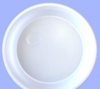 Тарелка пластиковая Д220 6шт мелкая белая Антелла