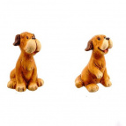 Фигурка декоративная "Собака", 6x5.5x8 см, 2в. (без инд.упаковки)