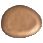 Тарелка Десертная Bronco "Bronze" 19,5*15,5*2 См Мал.Уп.=3Шт.