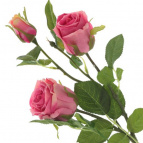 Цветок искусственный "Роза", L13 W13 H79 см