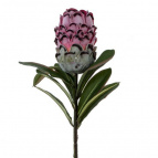 Цветок искусственный "Артишок", L15 W15 H74 см