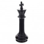 Фигурка декоративная "Шахматный король", L11 W11 H36 см
