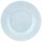 Leaves" тарелка упроч. 2 цв. голубой (d-260мм) SL 10328 D 41545 SL