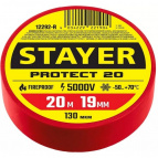 STAYER Protect-20 красная изолента ПВХ, 20м х 19мм