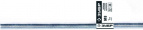 Шпилька ЗУБР резьбовая DIN 975, класс прочности 4.8, оцинкованная,   М8x1000, ТФ0, 1 шт.
