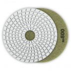 ЗУБР 100мм №800 алмазный гибкий шлифовальный круг (Черепашка) для мокрого шлифования