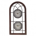 Часы настенные декоративные, L24 W3,5 H47 см, (2xАА не прилаг.)