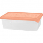 Контейнер для продуктов HELSINKI Artichoke 1,35 л прямоугольный персиковая карамель