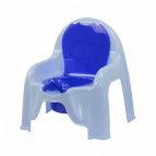 Горшок-стульчик (голубой)