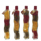 Бутылка декоративная "Овощи", L4,5 W4 H30 см, 4в.