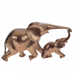 Фигурка декоративная "Слоны", L21 W6 H12 см