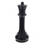 Фигурка декоративная "Шахматная королева", L10 W10 H30 см